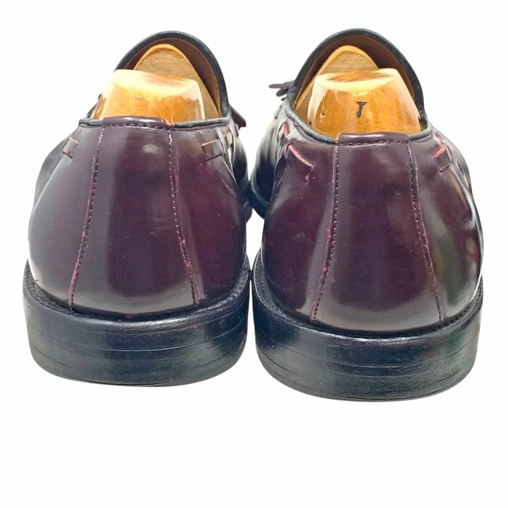 Allen Edmonds‎ Grayson 8297 Burgundy Calfskin Tassel Loafers